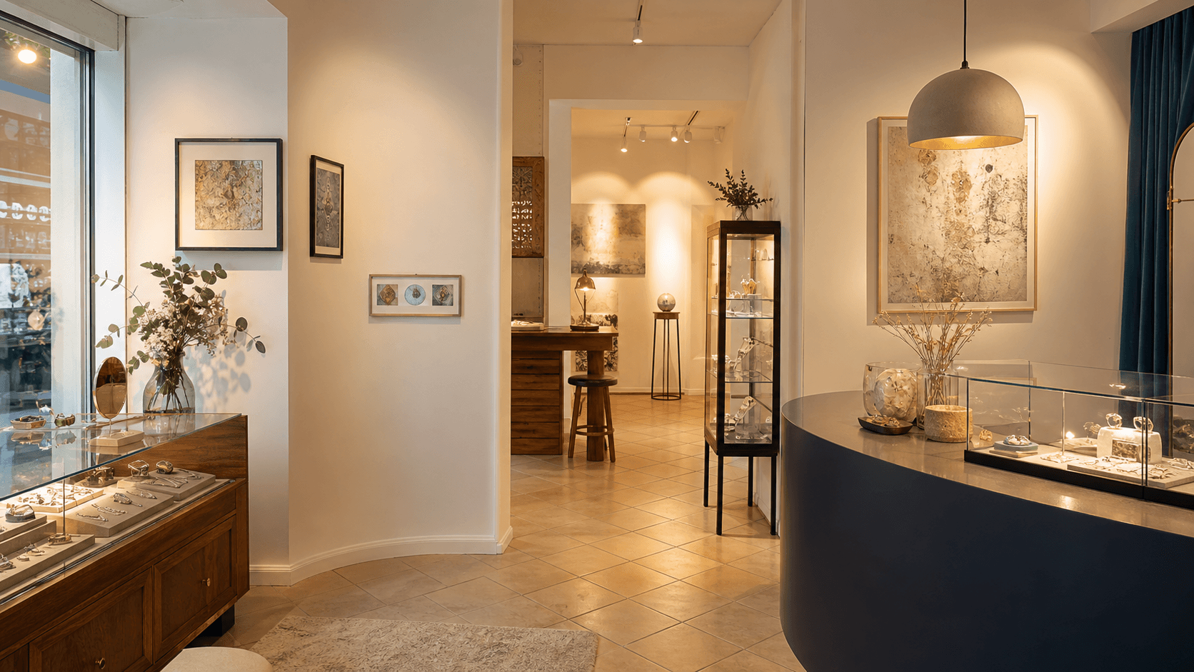 Einblick ins Atelier Mondstein – ein Schmuckkurs als Geschenk
