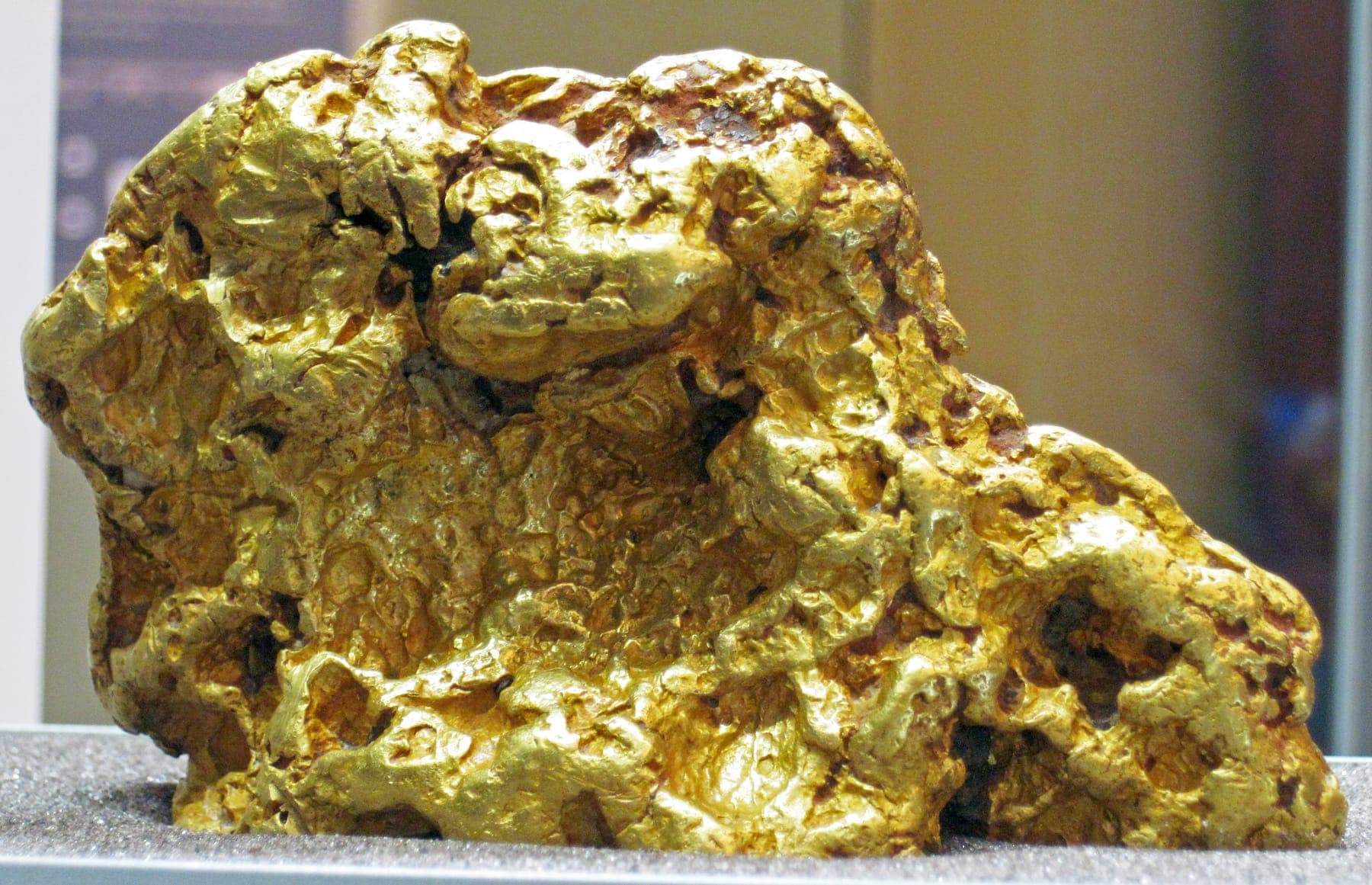 Natürliches Goldnugget aus Australien